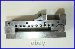 Vintage machinist tool lathe mill sine vise 2 3/4 Wide Jaws