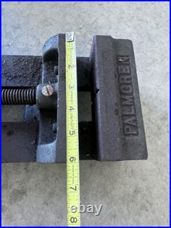 Vise Mill Palmgren 6 Heavy Duty Drill Vintage Machinist Milling Lathe BH