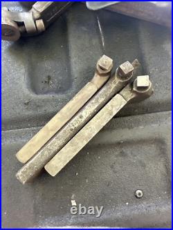 Williams / Armstrong Metal Lathe Lantern Tool Post & Holder Machinist Lot