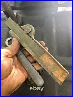 Williams / Armstrong Metal Lathe Lantern Tool Post & Holder Machinist Lot