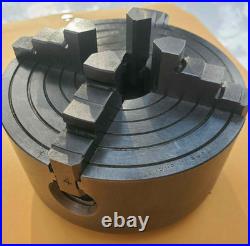 (b) Atlas 4 Jaw Independent Machinist Chuck 4 For 6 Lathe 10 Tpi 101-21590