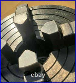 (b) Atlas 4 Jaw Independent Machinist Chuck 4 For 6 Lathe 10 Tpi 101-21590