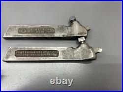 (h) ARMSTRONG WILLIAMS MACHINIST LATHE TOOL HOLDER LOT OF 12 MADE IN USA