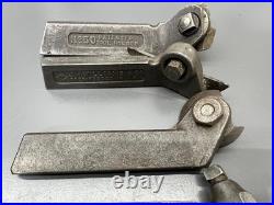 (h) ARMSTRONG WILLIAMS MACHINIST LATHE TOOL HOLDER LOT OF 12 MADE IN USA