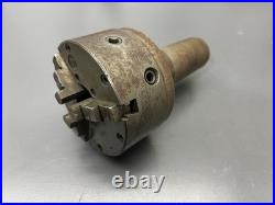 (mc) BUCK 1434 3 JAW MACHINIST LATHE CHUCK WITH TAPER