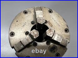 (mc) BUCK 1434 3 JAW MACHINIST LATHE CHUCK WITH TAPER