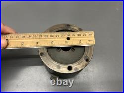 (mc) MACHINIST LATHE 3 JAW CHUCK 4 NO. 0221 MADE IN POLAND