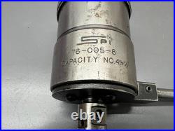 (mc) SPI 76-005-8 CAP No. 4-1/2 TAPPING HEAD MACHINIST LATHE MILL