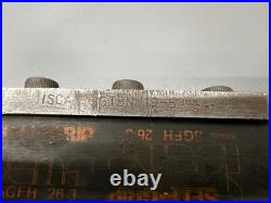(r) Iscar Sgtbn 19-5 Machinist Metal Lathe Groove Cutoff Blade Tool Holder