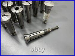 (x) Very Rare Hardinge 5sc 20pc Machinist Lathe Step Collet Set Vgc USA